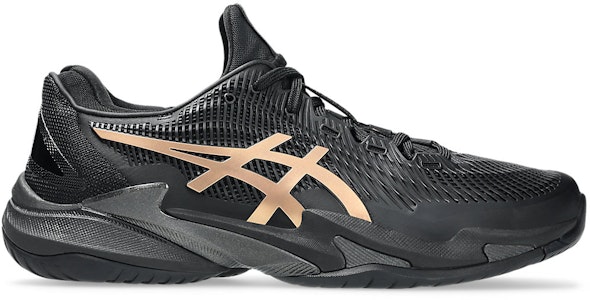 ASICS COURT FF 3 NOVAK Kasut Tenis Night Energy Hitam/Prism Gold 1041A527-960 Buy ASICS COURT FF 3 NOVAK Kasut Tenis Night Energy Hitam/Prism Gold 1041A527-960