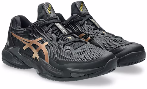 ASICS COURT FF 3 NOVAK Kasut Tenis Night Energy Hitam/Prism Gold 1041A527-960 Order ASICS COURT FF 3 NOVAK Kasut Tenis Night Energy Hitam/Prism Gold 1041A527-960