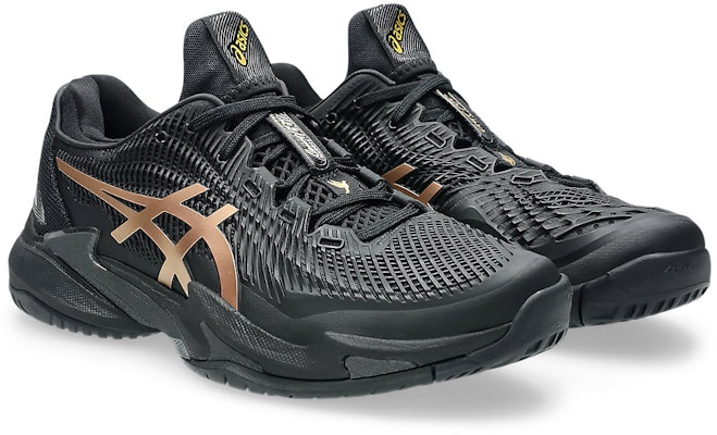 ASICS COURT FF 3 NOVAK Night Energy Sepatu Tennis Hitam/Prism Gold 1041A527-960 Order ASICS COURT FF 3 NOVAK Night Energy Sepatu Tennis Hitam/Prism Gold 1041A527-960
