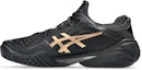 Shop ASICS COURT FF 3 NOVAK Night Energy Tennis Shoes Black/Prism Gold 1041A527-960