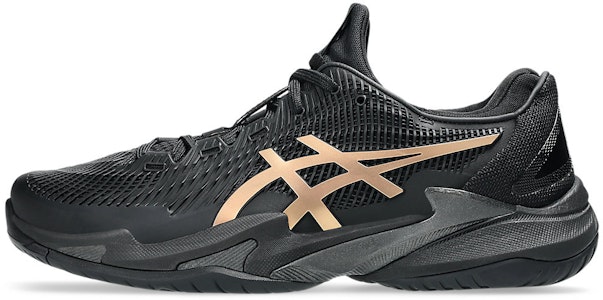 ASICS COURT FF 3 NOVAK Kasut Tenis Night Energy Hitam/Prism Gold 1041A527-960 Cheap ASICS COURT FF 3 NOVAK Kasut Tenis Night Energy Hitam/Prism Gold 1041A527-960