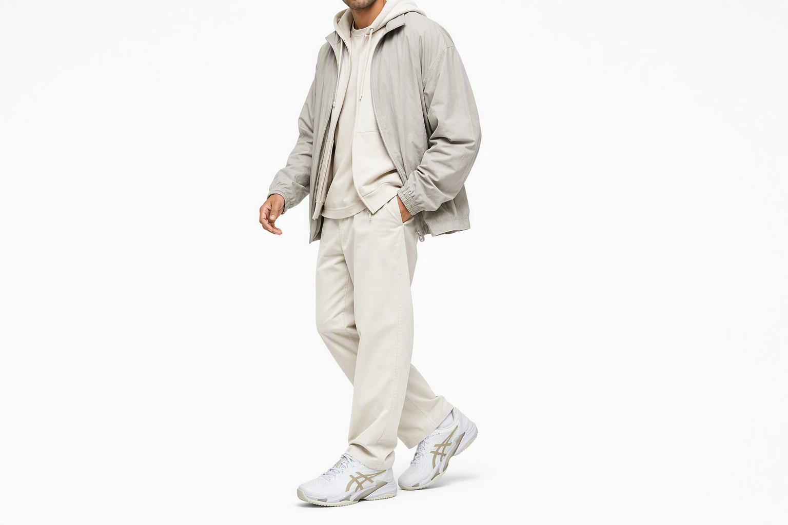 Order ASICS COURT FF 3 OC 全白/黏土 Omni-Clay 網球鞋 1041A369-107