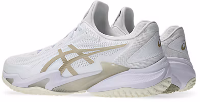 Shop ASICS COURT FF 3 OC 全白/黏土 Omni-Clay 網球鞋 1041A369-107