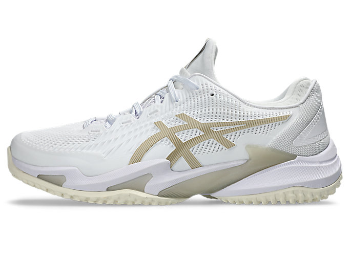 Cheap ASICS COURT FF 3 OC (Omni-Clay) Putih/Putty 1041A369-107