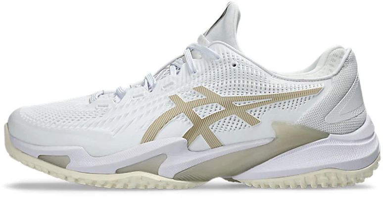 ASICS COURT FF 3 OC (Omni-Clay) Putih/Putty 1041A369-107 Cheap ASICS COURT FF 3 OC (Omni-Clay) Putih/Putty 1041A369-107