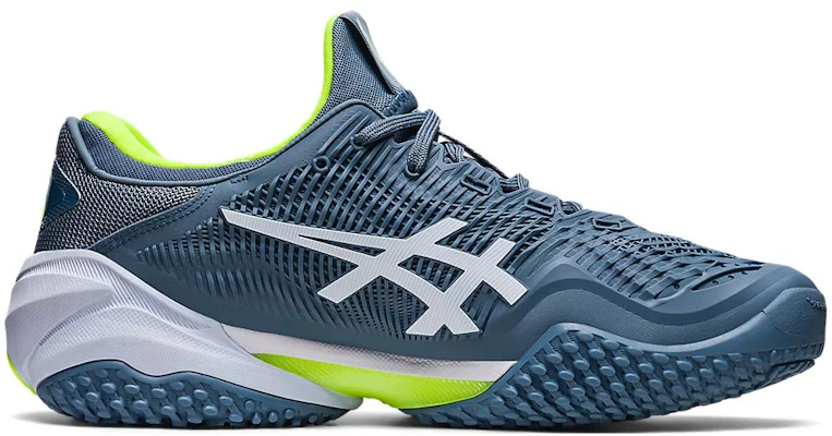 ASICS Court FF 3 OC ''Stahlblau Limette'' 1041A369-400 Order ASICS Court FF 3 OC ''Stahlblau Limette'' 1041A369-400