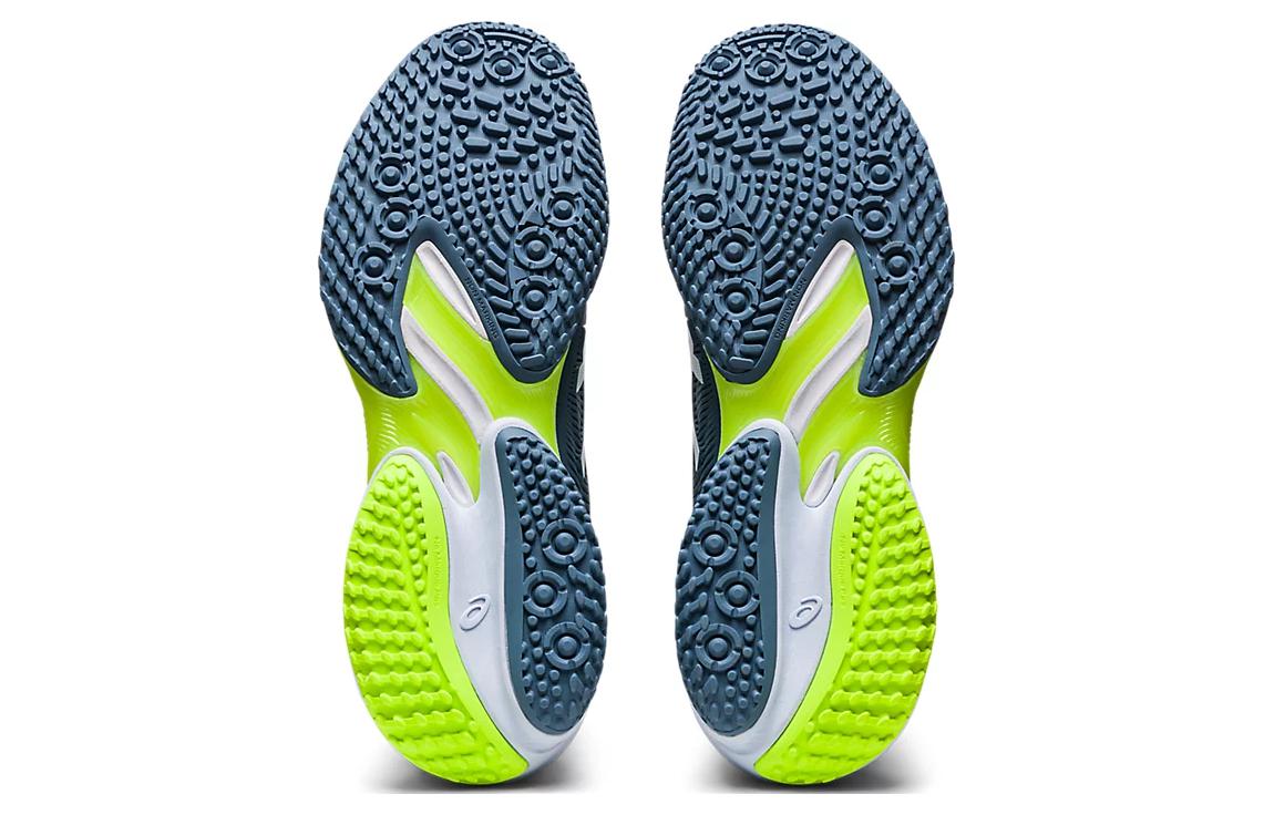 Sizing ASICS Court FF 3 OC ''Stahlblau Limette'' 1041A369-400