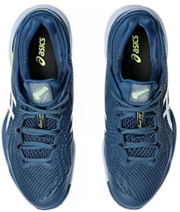 아식스 코트 FF 3 스니커즈 '마코 블루 화이트' 1041A370-402 Shop 아식스 코트 FF 3 스니커즈 '마코 블루 화이트' 1041A370-402