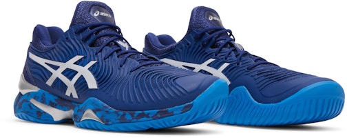 亚瑟士Court FF诺瓦克“蓝图迷彩” 1041A089-403 Cheap 亚瑟士Court FF诺瓦克“蓝图迷彩” 1041A089-403