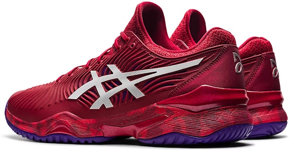 亞瑟士 Court FF Novak '法國公開賽 - 蔓越莓' 1041A089-605 Shop 亞瑟士 Court FF Novak '法國公開賽 - 蔓越莓' 1041A089-605