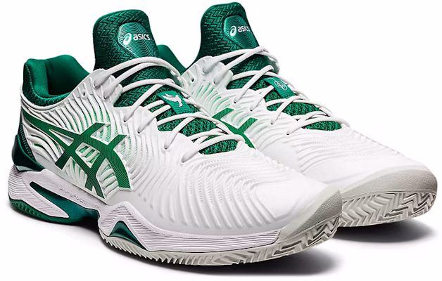ASICS Court FF Novak Clay 'White Kale' 1041A090-104 Lookbook ASICS Court FF Novak Clay 'White Kale' 1041A090-104
