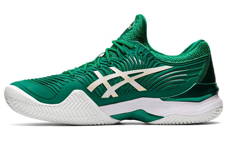 ASICS Court FF Novak Clay Green 1041A090-301