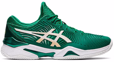 Order Asics Court FF Novak Clay 綠色 跑步鞋