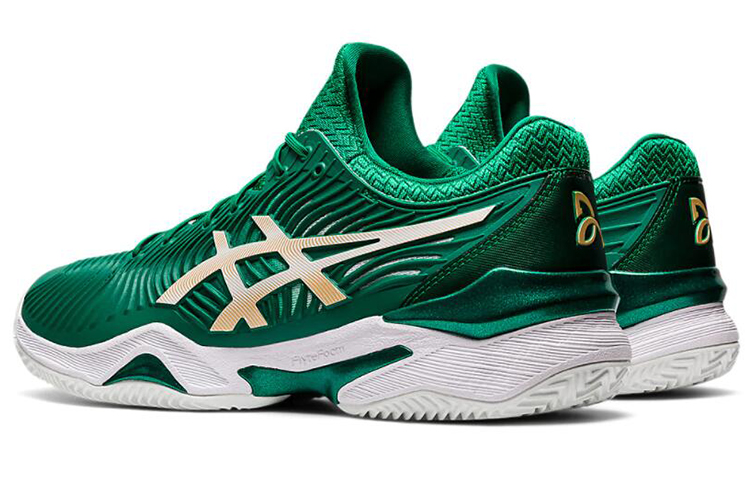 Shop ASICS Court FF Novak Clay Green 1041A090-301