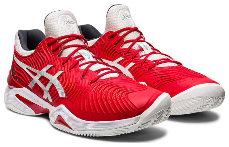 Lookbook ASICS Court FF Novak Tanah Liat Merah/ 'Putih' 1041A090-603