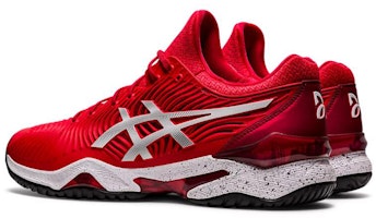 아식스 코트 FF 노박 LE '클래식 레드' (Asicseu Koteu FF Nobak LE 'Keullaesik Ledeu') 1041A275-960 Shop 아식스 코트 FF 노박 LE '클래식 레드' (Asicseu Koteu FF Nobak LE 'Keullaesik Ledeu') 1041A275-960