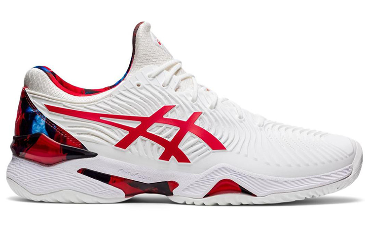 Lookbook ASICS Court FF Novak LE 'White Classic Red' 1041A202-110