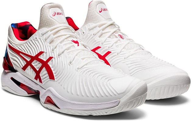 ASICS Court FF Novak LE 'White Classic Red' 1041A202-110 Shop ASICS Court FF Novak LE 'White Classic Red' 1041A202-110
