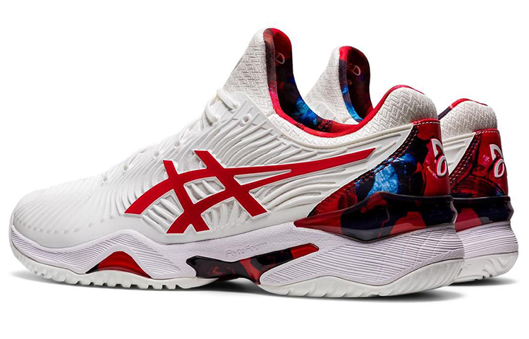 Shop ASICS Court FF Novak LE 'White Classic Red' 1041A202-110