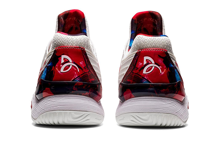 Details for ASICS Court FF Novak LE 'White Classic Red' 1041A202-110
