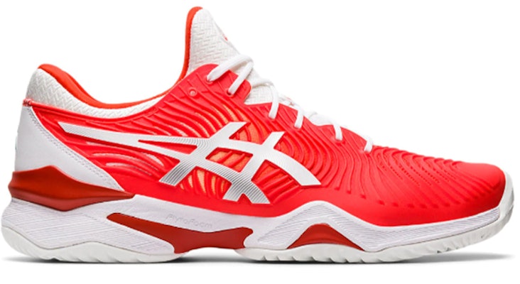 ASICS Court FF Novak Merah/Putih Sneakers 1041A089-800 Order ASICS Court FF Novak Merah/Putih Sneakers 1041A089-800