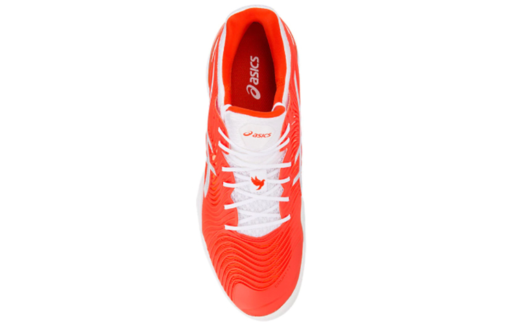 Shop ASICS Court FF Novak Red/White 1041A089-800