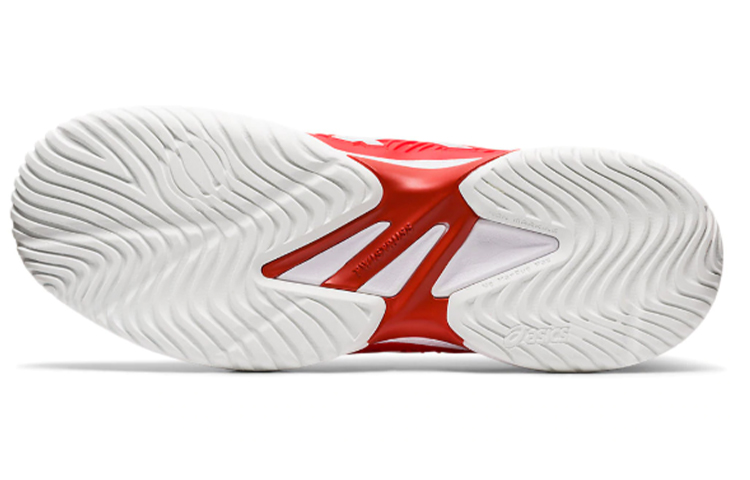 Details for ASICS Court FF Novak Red/White 1041A089-800