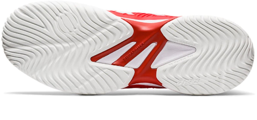 ASICS Court FF Novak Merah/Putih Sneakers 1041A089-800 Details for ASICS Court FF Novak Merah/Putih Sneakers 1041A089-800
