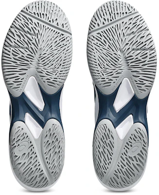 ASICS Court Hunter FF Kasut Sukan Dalaman Mako Biru/Gravel 1071A111-400 Sizing ASICS Court Hunter FF Kasut Sukan Dalaman Mako Biru/Gravel 1071A111-400