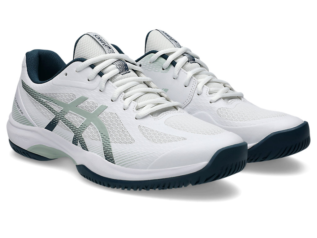 Order ASICS Court Hunter FF 運動球鞋 白色/苔岩色 1071A111-100