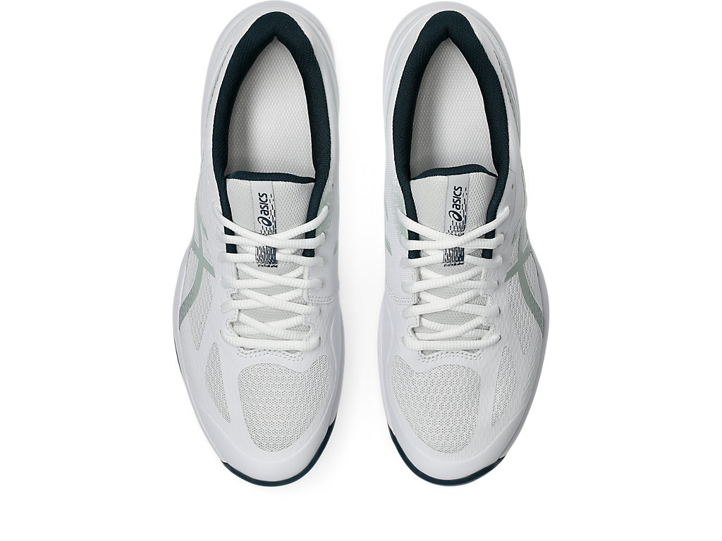 Details for ASICS Court Hunter FF 運動球鞋 白色/苔岩色 1071A111-100