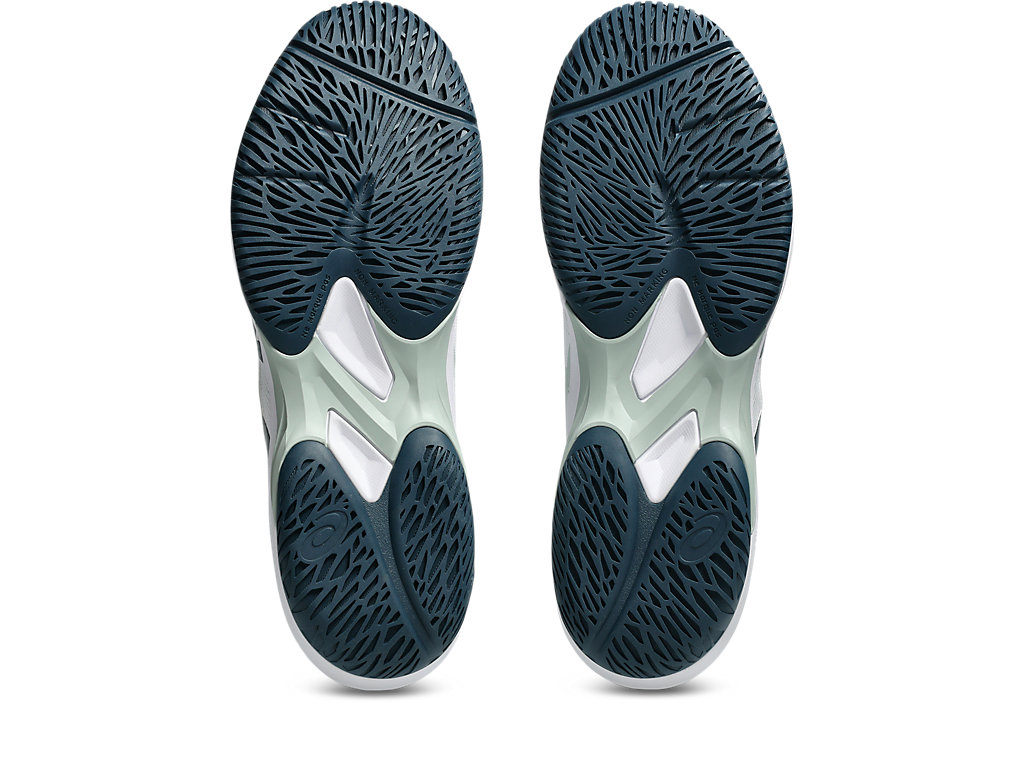 Sizing ASICS Court Hunter FF 運動球鞋 白色/苔岩色 1071A111-100