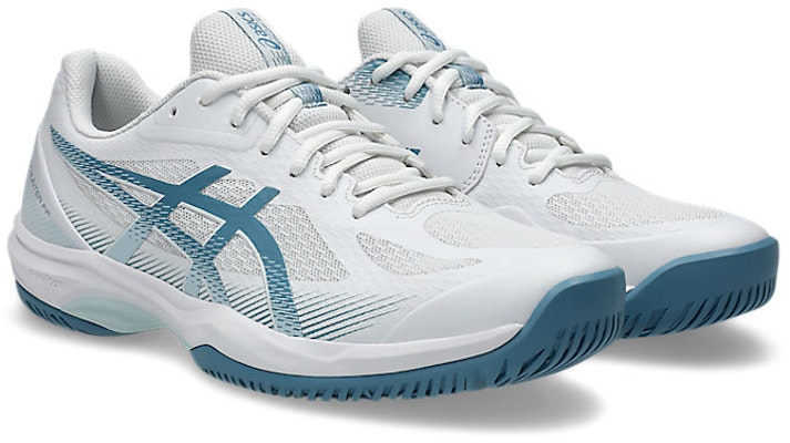 ASICS Court Hunter FF Volleyball Shoes White/Saba Blue 1071A111-103 Order ASICS Court Hunter FF Volleyball Shoes White/Saba Blue 1071A111-103