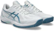 Order ASICS Court Hunter FF Volleyball Shoes White/Saba Blue 1071A111-103