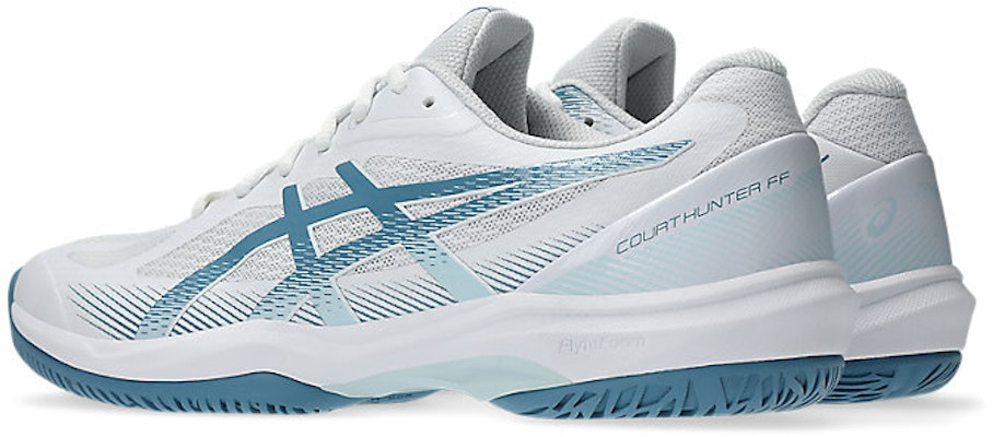 ASICS Court Hunter FF Volleyball Shoes White/Saba Blue 1071A111-103 Lookbook ASICS Court Hunter FF Volleyball Shoes White/Saba Blue 1071A111-103