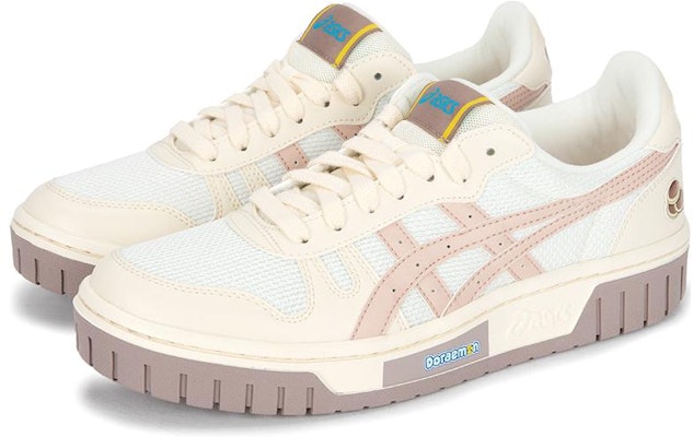 x ASICS Doraemon Court Mz Sepatu 'Putih Gading' 1203A353-101 Order x ASICS Doraemon Court Mz Sepatu 'Putih Gading' 1203A353-101