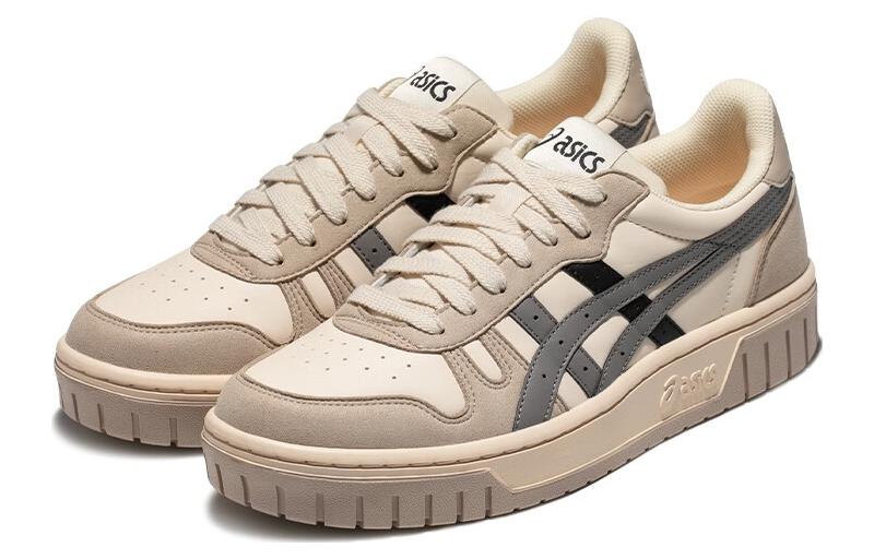 Lookbook ASICS Court MZ ''Creme Schwarz Gummi'' 1203A127-700