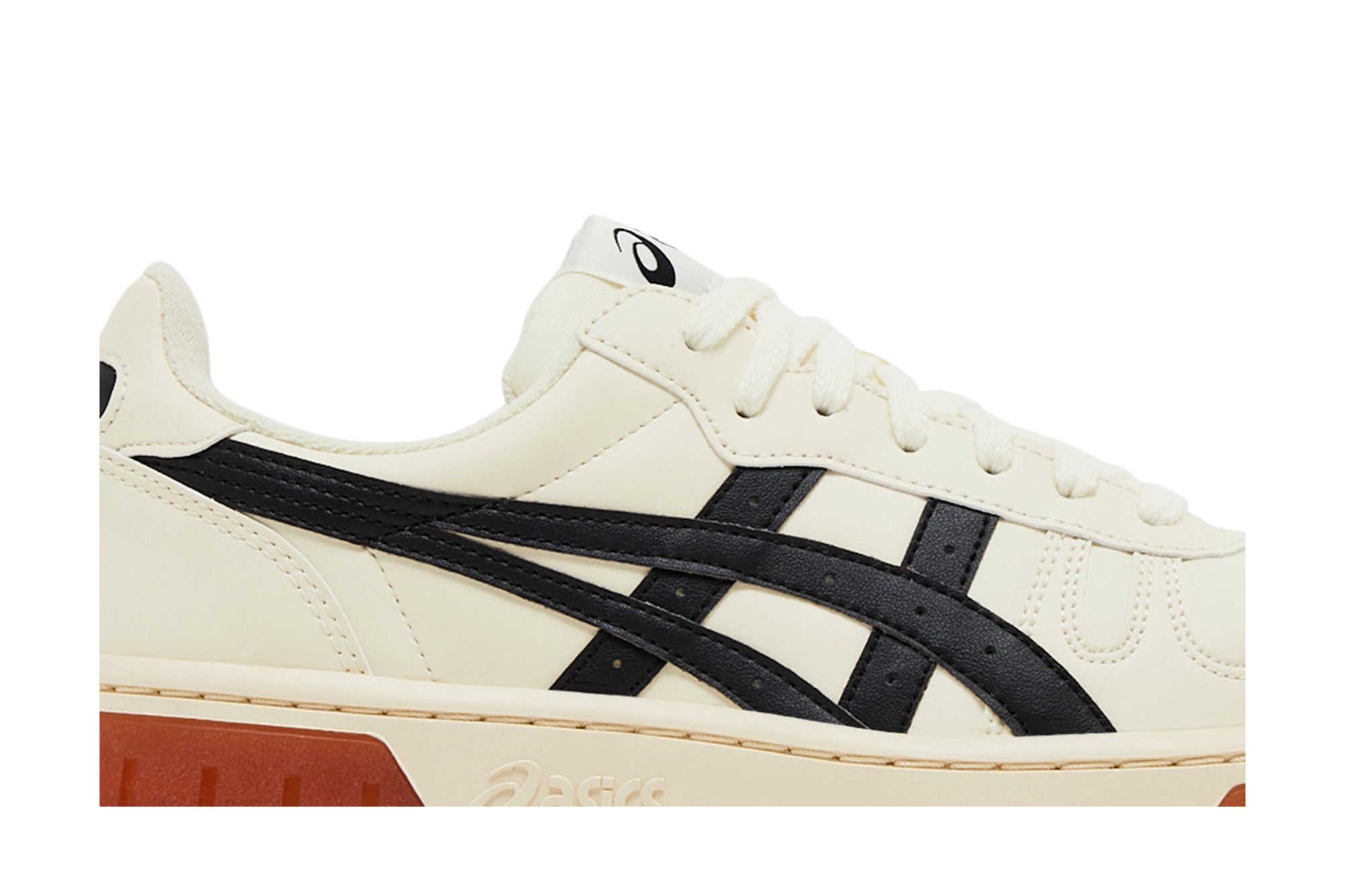 Lookbook ASICS Court MZ ''Creme Schwarz Gummi'' 1203A127-750