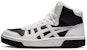 ASICS Unisex Court Mz-Hi Sneakers Tumit Tinggi Putih/Hitam 1203A177-101
