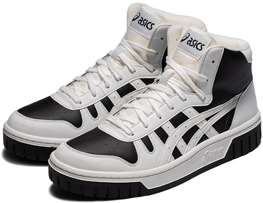 ASICS Unisex Court Mz-Hi High-Heeled Sneakers White/Black 1203A177-101 Order ASICS Unisex Court Mz-Hi High-Heeled Sneakers White/Black 1203A177-101
