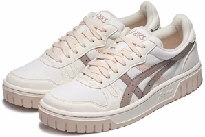 ASICS Court MZ 复古休闲滑板鞋 中性 米色棕色 1203A127-106 Lookbook ASICS Court MZ 复古休闲滑板鞋 中性 米色棕色 1203A127-106