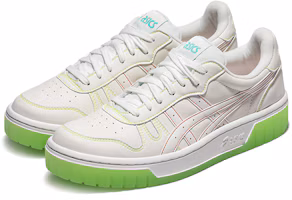Lookbook ASICS Court Mz Sneaker Weiß/Grün 1203A127-102