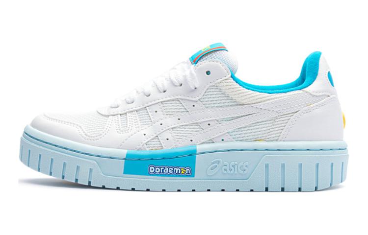 Buy 大童 多啦A夢 x Asics Court Mz 耐磨輕便 低筒 兒童板鞋 白藍
