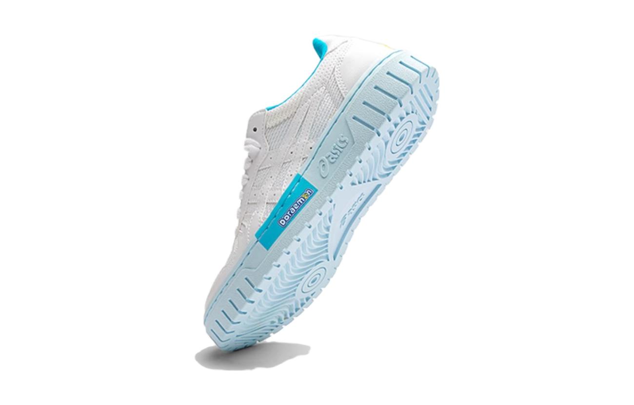 Purchase 大童 多啦A夢 x Asics Court Mz 耐磨輕便 低筒 兒童板鞋 白藍