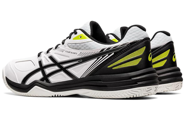 Lookbook ASICS Court Slide 2 Negra 'Blanca' 1041A196-100