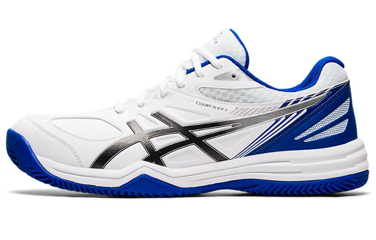 ASICS Court Slide 2 /Blue 'White' 1041A196-101