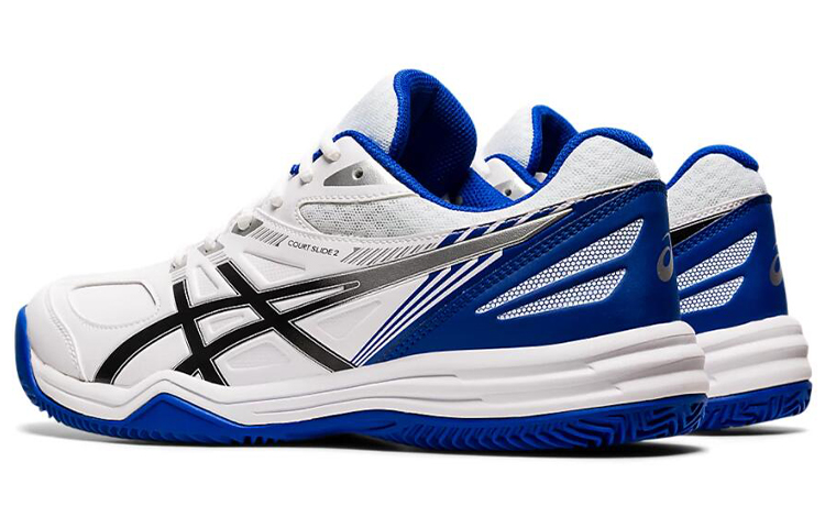 Lookbook ASICS Court Slide 2 /Biru 'Putih' 1041A196-101