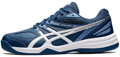 ASICS Court Slide 2 'Deep Blue Silver' 1041A194-402 ASICS Court Slide 2 'Deep Blue Silver' 1041A194-402