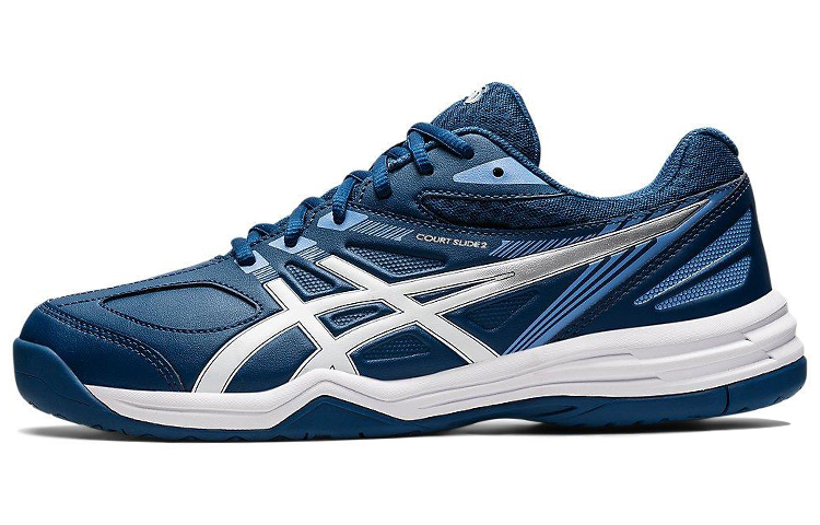 ASICS Court Slide 2 'Deep Blue Silver' 1041A194-402