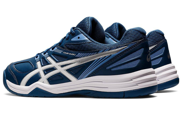 Shop ASICS Court Slide 2 'Biru Gelap Perak' 1041A194-402